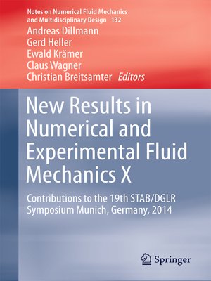 cover image of New Results in Numerical and Experimental Fluid Mechanics X